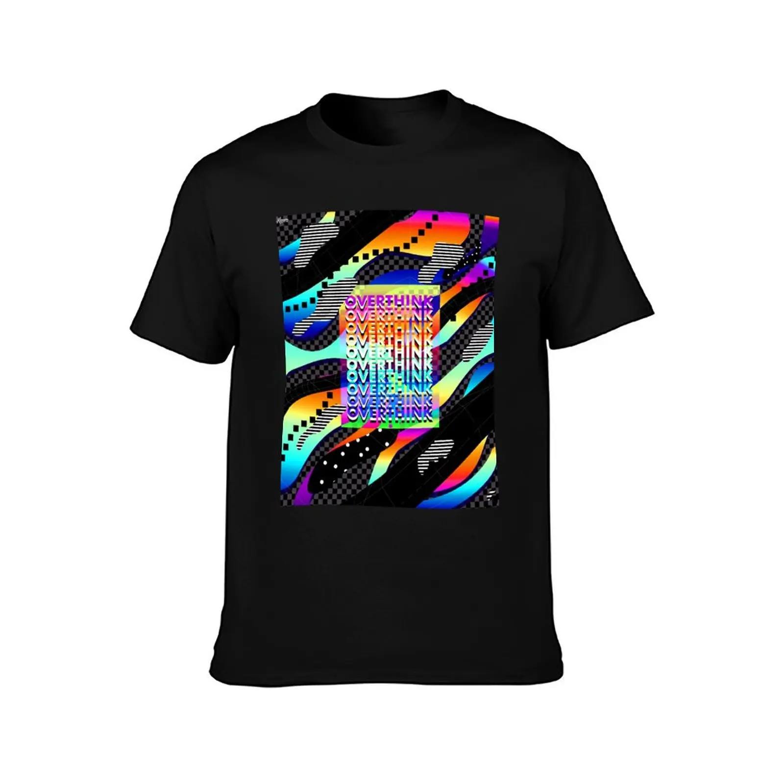 Overthink Retro Poster T-Shirt Work Comfort for Men T-Shirt