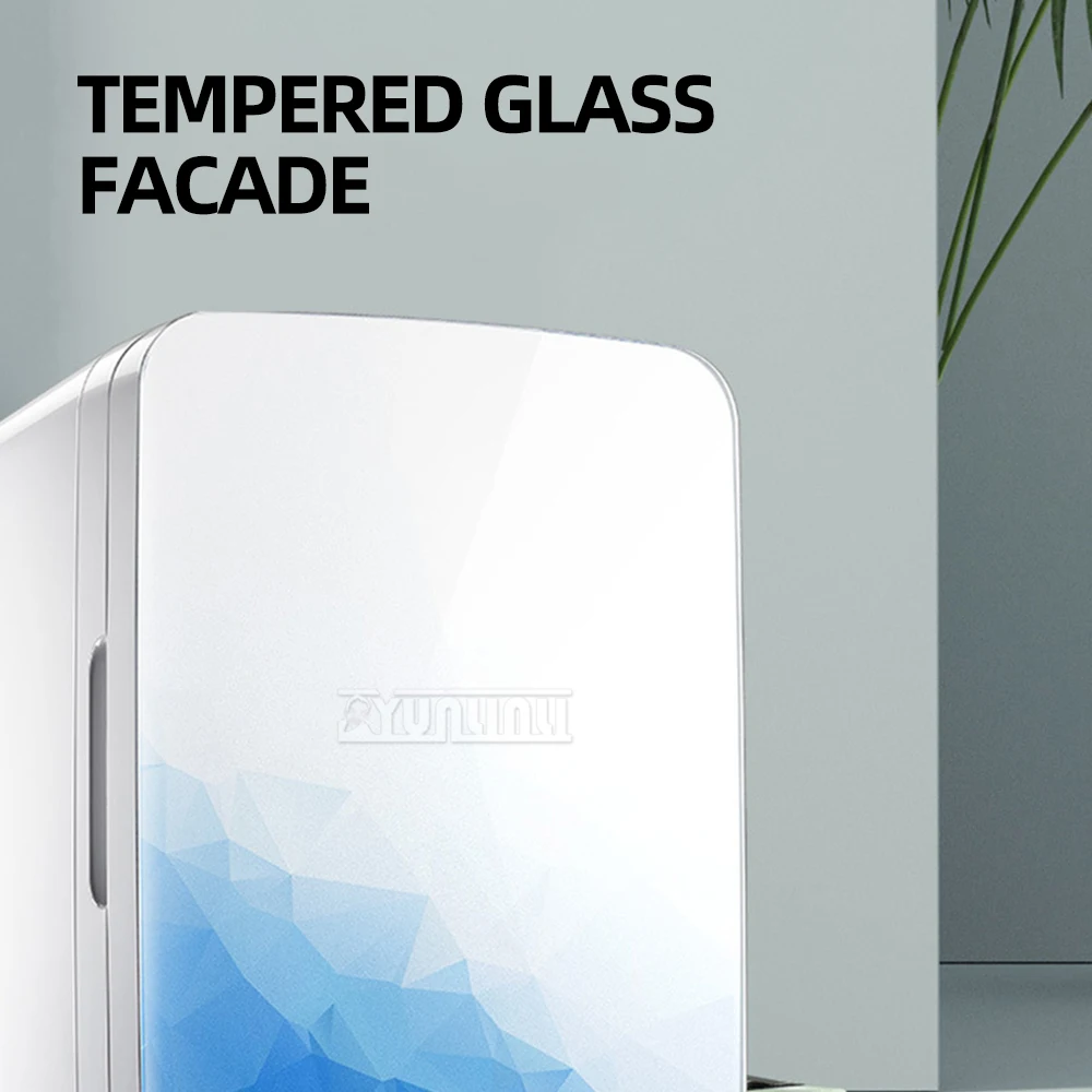 Kulkas pintar 20L, kosmetik kulkas Mini untuk mobil dan rumah