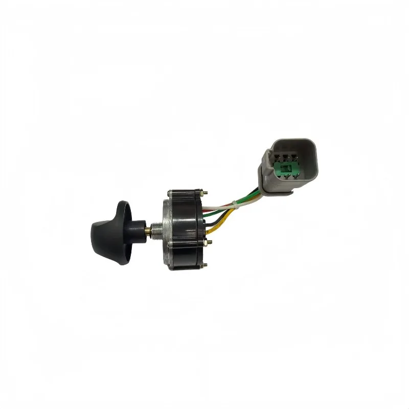 Suitable for excavator throttle knob 106-0107 163-6710 Suitable for Carter gray square throttle gear switch