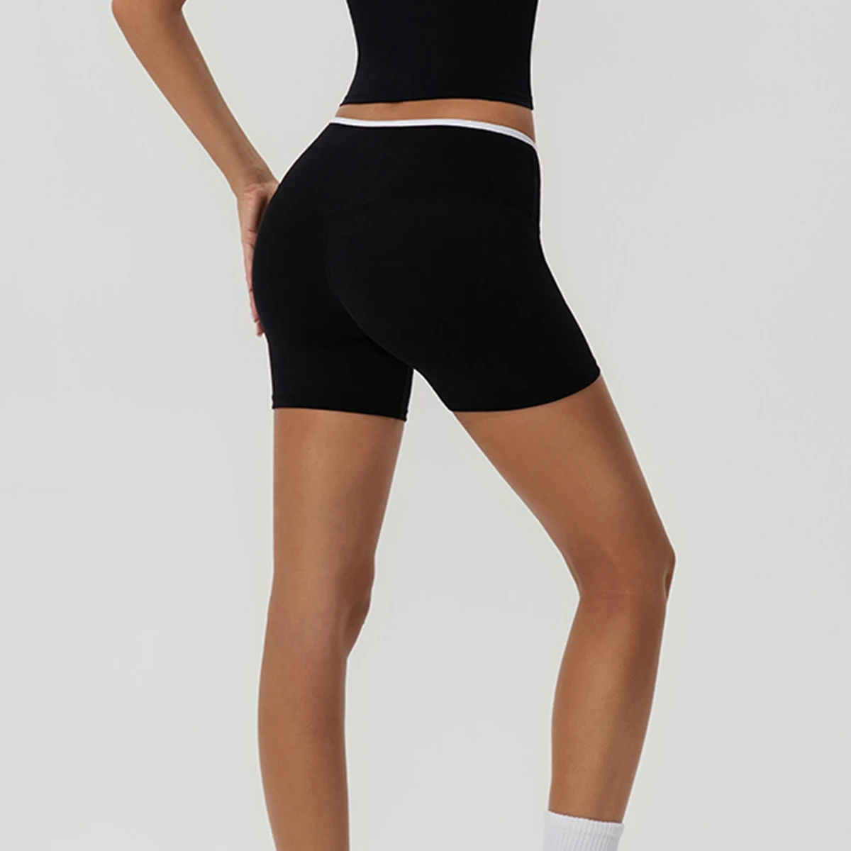 Sports Shorts Women's Yoga Shorts Yoga Lift Butt Fitness Ladies Yoga Gym High Waist Workout Shorts Fitness Running Short Pants