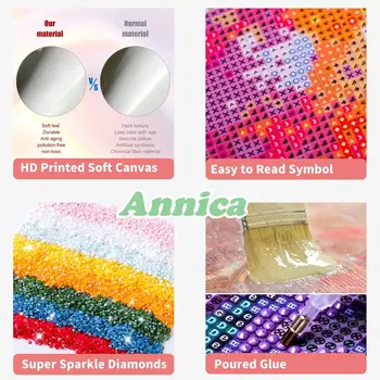 Disney skleněné puzzle Mickey Minnie, řemesla, tištěné závěsné výprodej mozaikové stehy diamantový obraz 5D umění velká velikost nové příjezdy 2024 10 nejlepší prodej Diamantová malba Mickey Mouse - №8