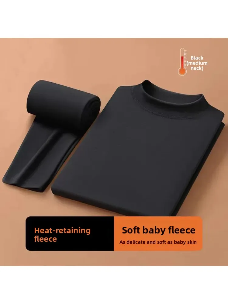 Thickened Double-Sided Self-Heating Men's Thermal Underwear Set Autumn Winter Warm Home Clothes 2026 Cold Resistance