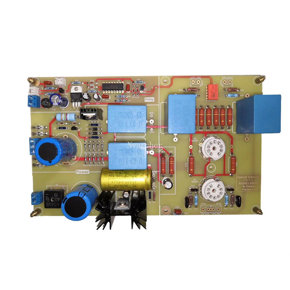 

Nvarcher Conrad-Johnson PV12L preamp kit without 12AU7 bilettes and volume potentiometer