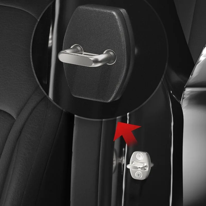 

4 шт., защитная крышка ограничителя пряжки дверного замка для Chery Fulwin T10