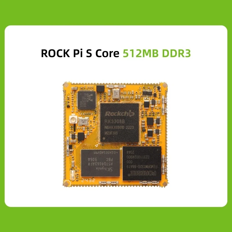 

Radxa ROCK Pi S Core RK3308B System Module SOM Compact and Highly Integrated