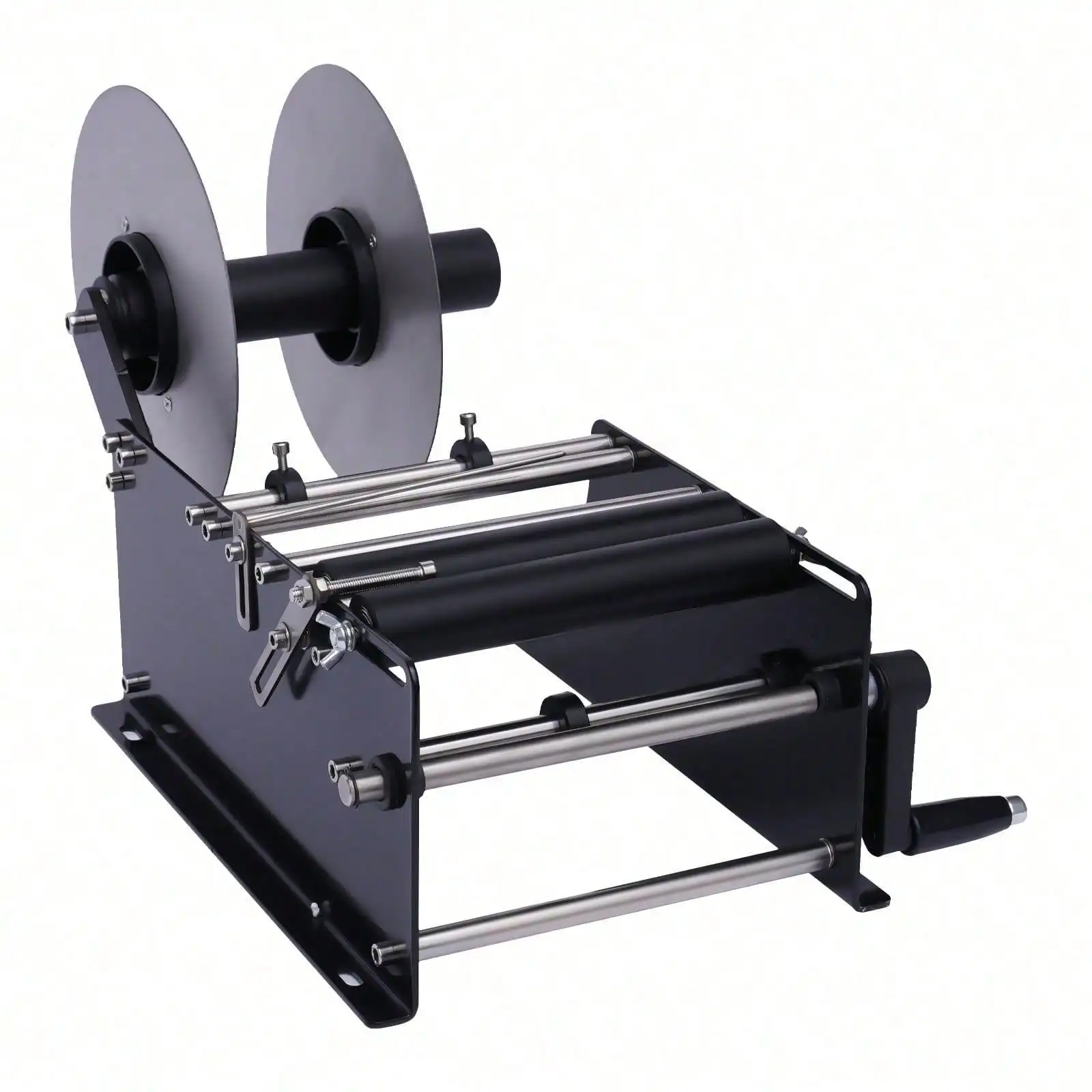 เครื่องติดฉลากแบบแมนนวลสําหรับเครื่องติดฉลากกระป๋องขวดกลม Labeller MT-30