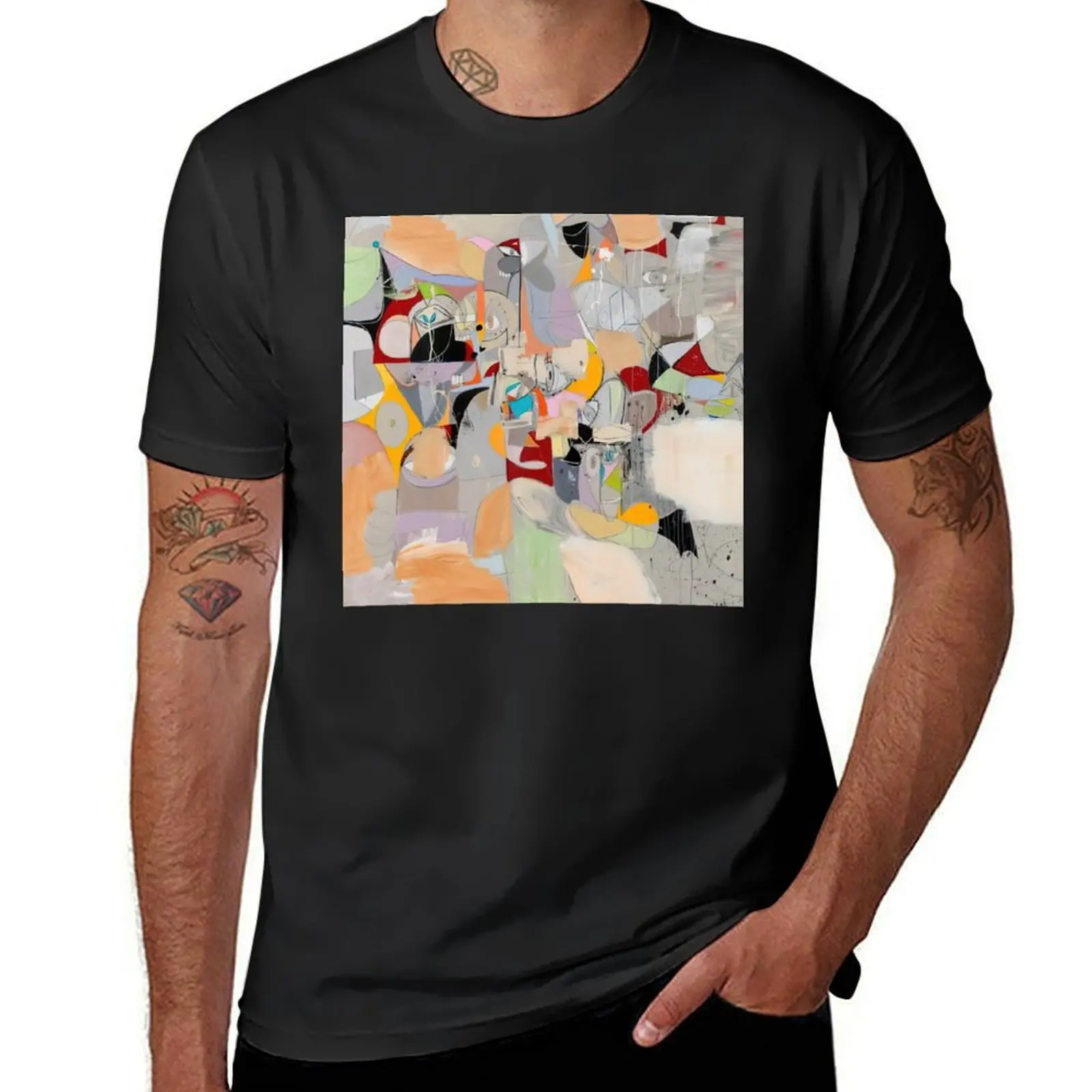 George Condo T-Shirt anime clothes boys whites blanks men graphic t shirts