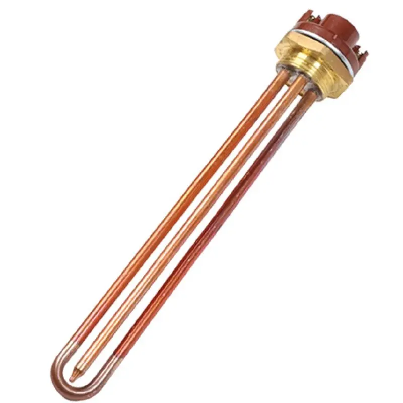 ABUI-Copper Heating DN32 With 220V Thermostat Water Heater Temperature Control Functionality Included