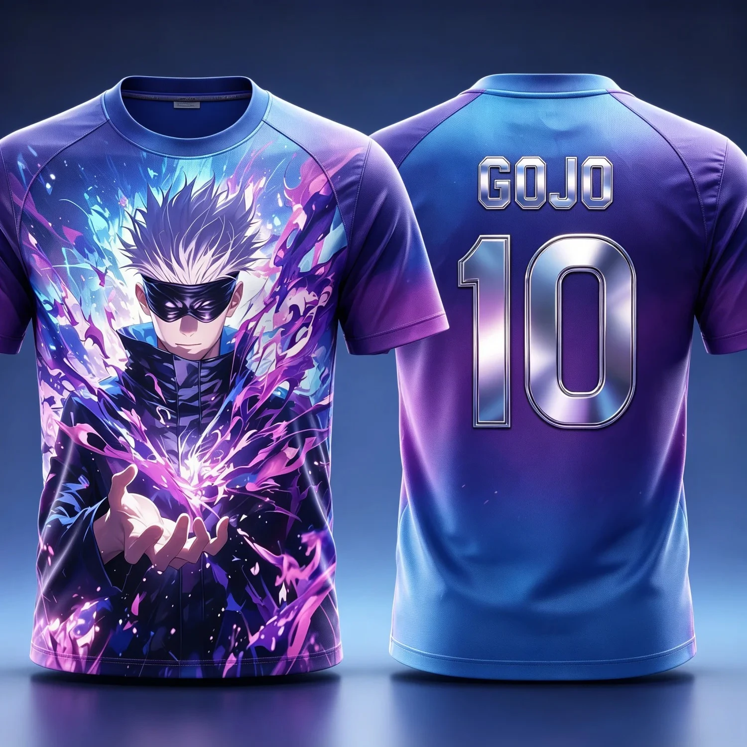 2026 Summer Jujutsu Kaisen Retro Cosplay T-shirt Men's 3D Printed Jiu Jitsu Short-sleeved Family Unisex Children's Sports Shirt