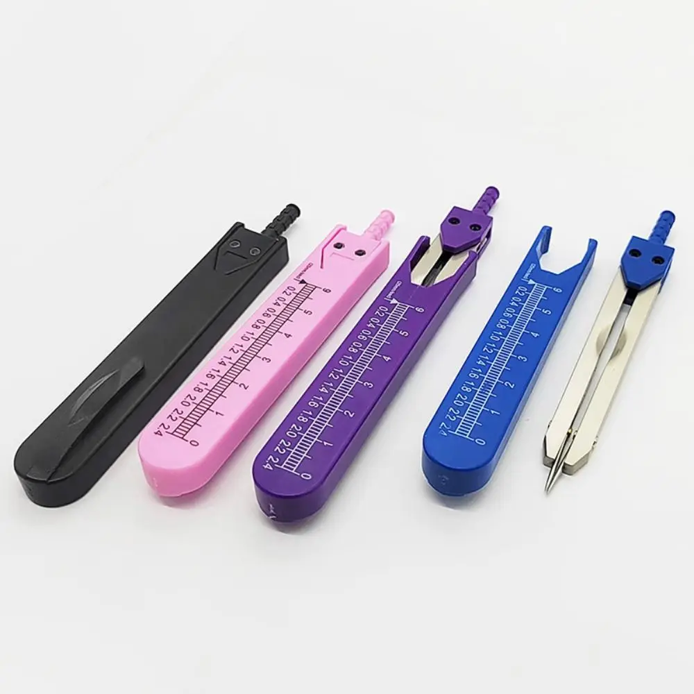Students Precise Measuring ECG Sub Gauge Compact Designs Easy Operation ECG Calipers Metal Convenience Measuring Tool Cardiology
