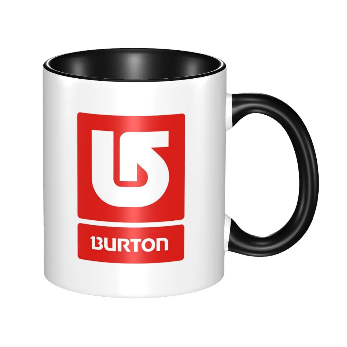 Taza deportiva Burton Snowboard, tazas de café de cerámica divertidas, tazas de té, taza de leche, regalo para amigos