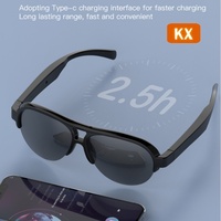 Wireless Stereo Glasses Cycling Long Battery Life F08 Parasol Lenses With Bluetooth Sunglasses Men 2024 Eyeglass Frames Uv400