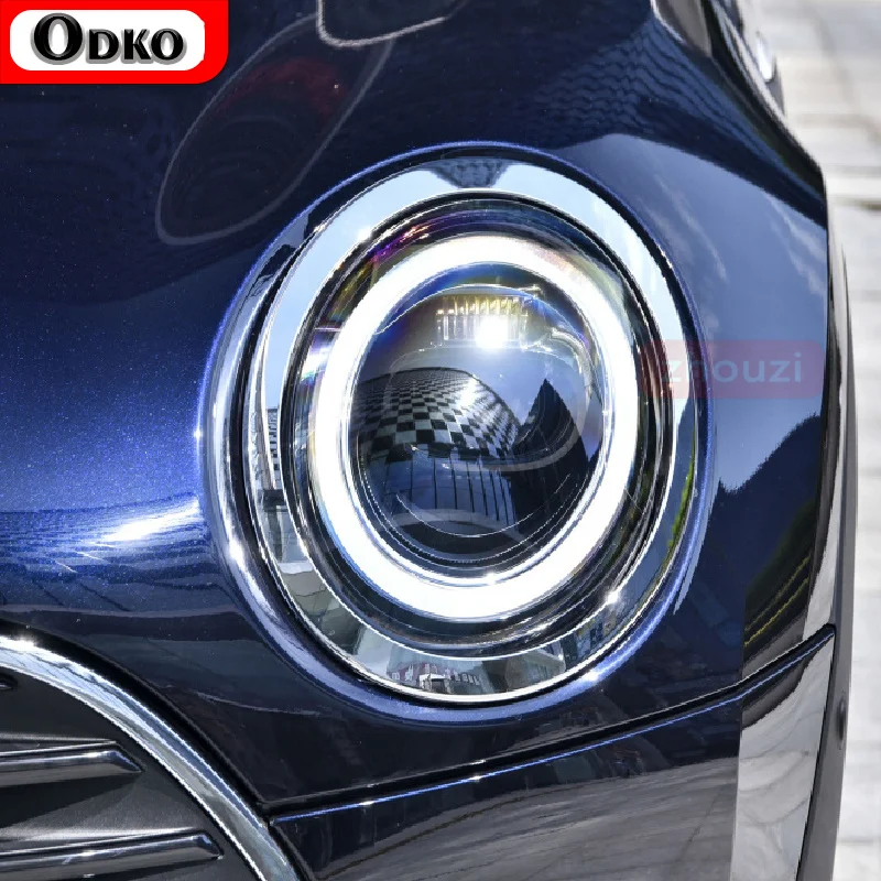 

2 Pcs For MINI Clubman F54 JCW Cooper S Car Headlight Tint Black Protective Film Protection Transparent TPU Sticker Accessories