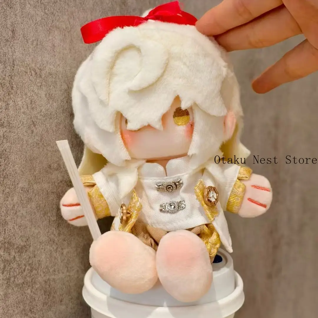 Anime 15cm Honkai：Star Rail Jingyuan Chuichui Body Plush Doll Kawaii Dress Up Stuffed Toy Birthday Gift Cotton Figure Cosplay view 3