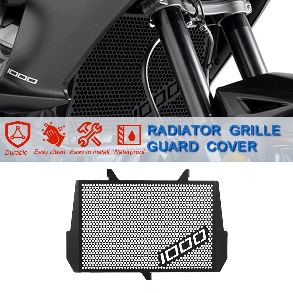 

FOR KAWASAKI VERSYS1000 KLZ1000 Radiator Grille Grill Guard Cover KLZ VERSYS 1000 SE LT 2013-2022 2023 2024 Protector Motorcycle