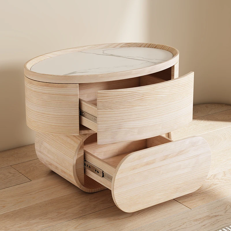 

Minimalist Space Saving Bed Table SimpleLuxury Unique Design Nightstand Table Modern Nordic Mobilya Living Room Furniture