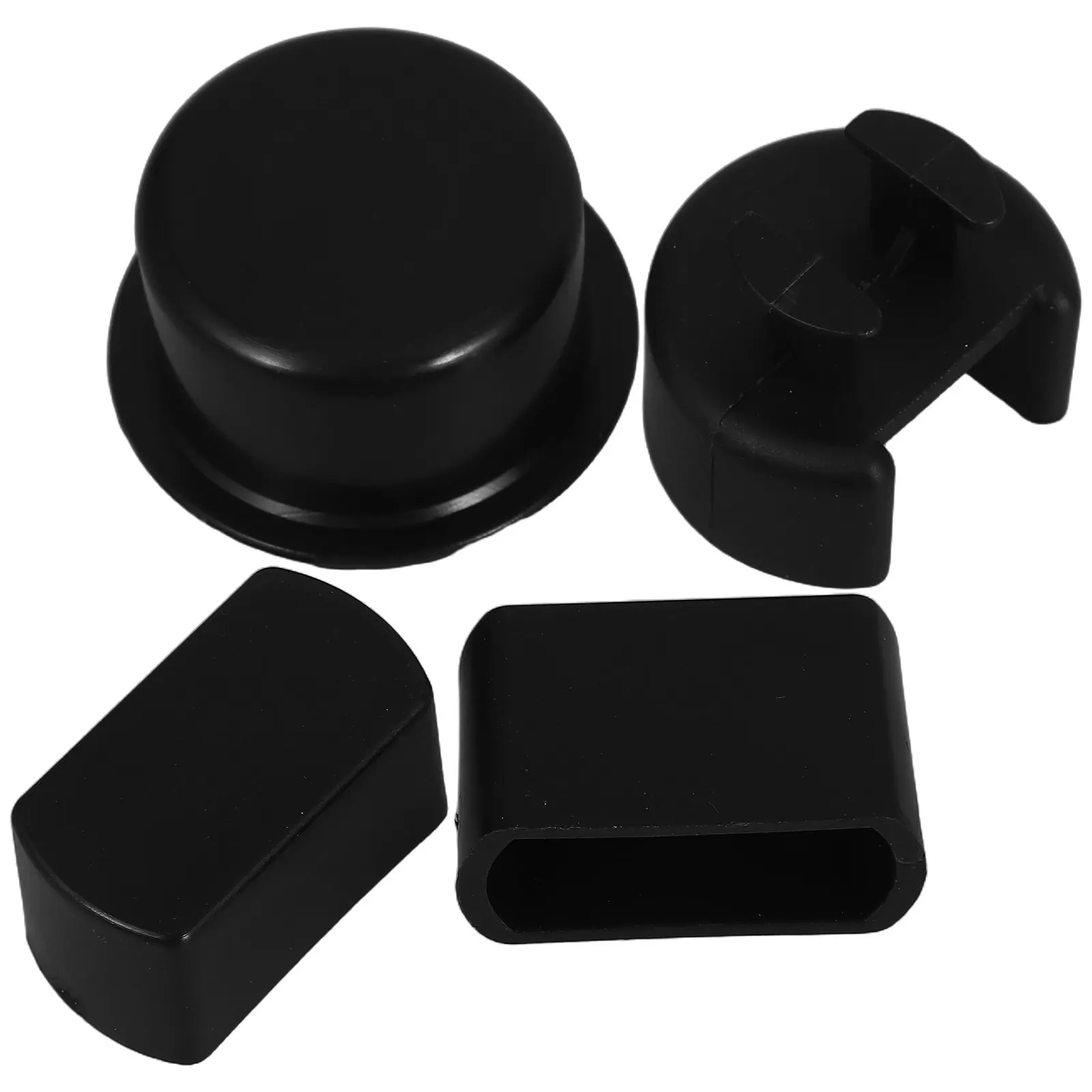 4Pcs Tailgate Hinge Bushing Insert Kit ABS Suitable Fit Design for Tailgate Sag Repair Replacement Kit