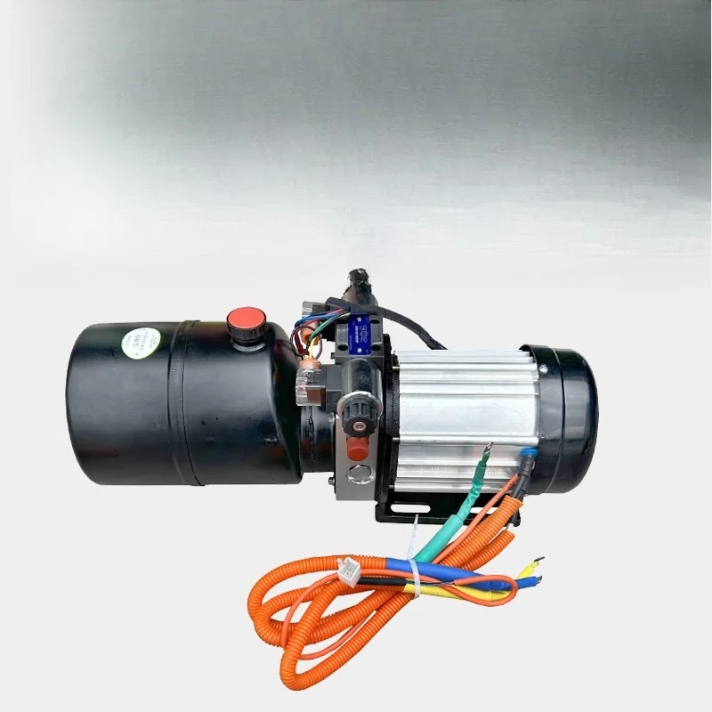 48V 60V 72V Bidirectional Brushless Power Unit - Electric Hydraulic Lifting Motor Oil Pump for Sanitation Garbage Trucks
