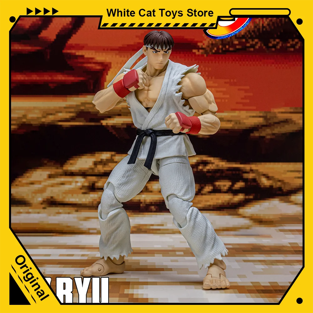 

Storm Toys Street Fighter2 Zero3 1/12 Ryu Wildlings Blanka SFSA02 Action Figures Movable Joints Anime Model Collection Toy Gift