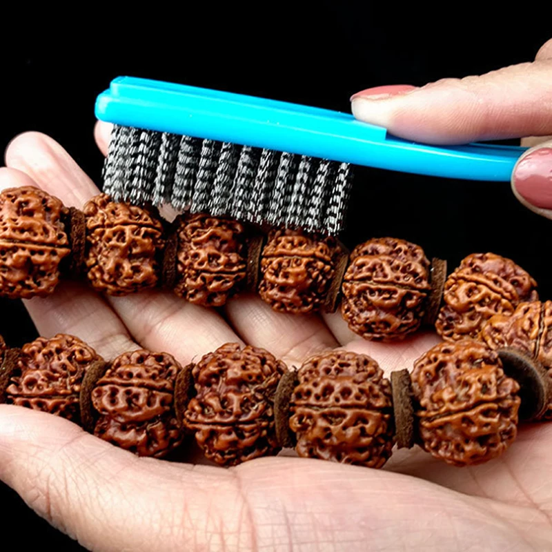 فرشاة سلكية شعيرات من الفولاذ المقاوم للصدأ مع مقبض للصدأ، خبث اللحام، تنظيف الأوساخ والطلاء مع التنظيف العميق