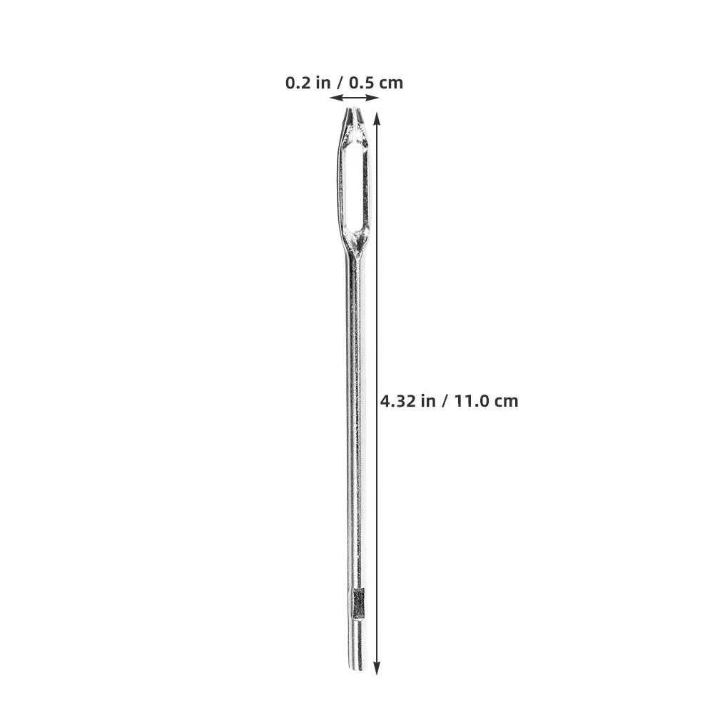 3Pcs Tire Repair Needle Kit Split Eye Needles for Car Motorcycle Truck Easy Fix Durable Steel Tools Tire Tools