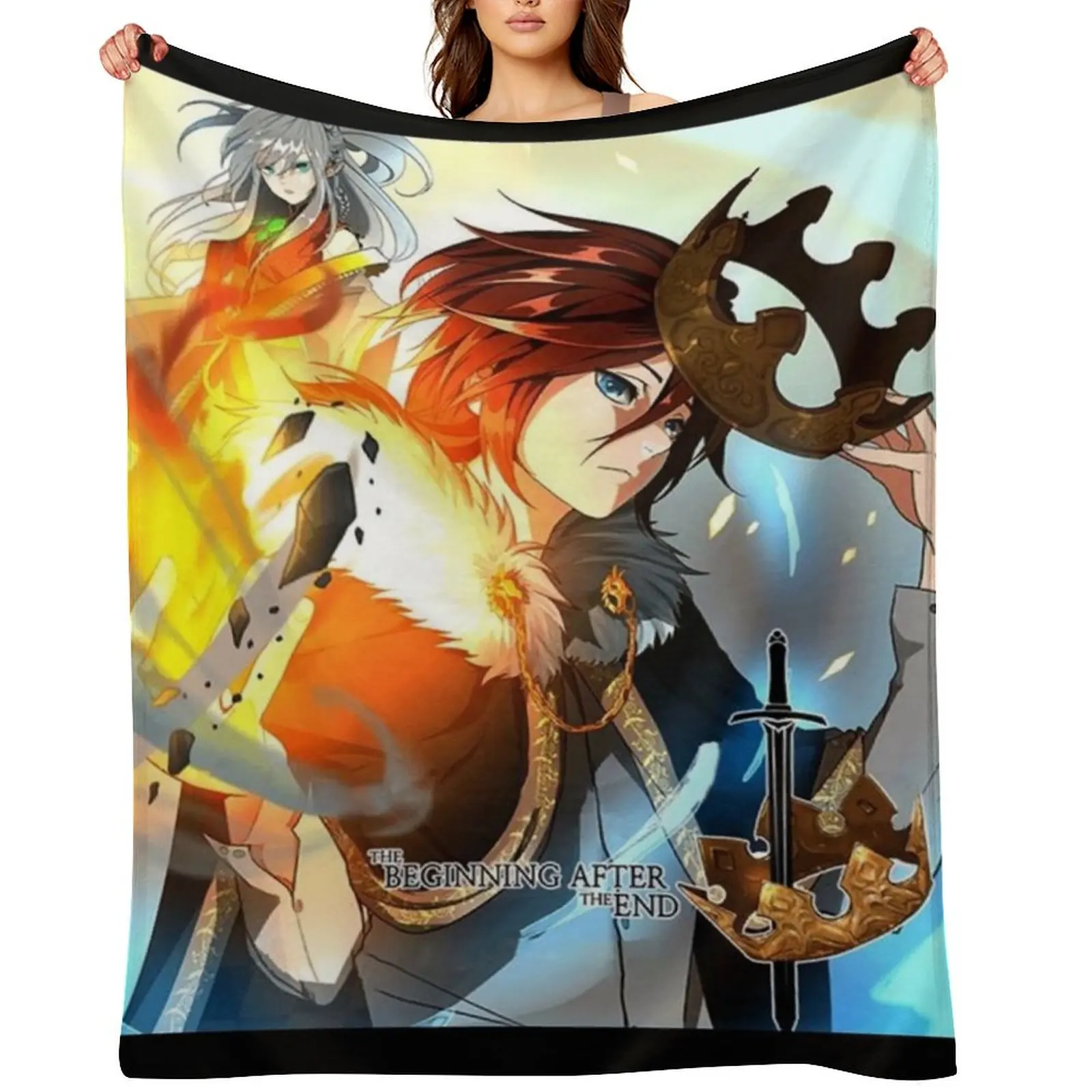 Arthur The Beginning After The End Throw Blanket Multi-Purpose Decorative Sofas Plaid Sleeping Bag Blankets
