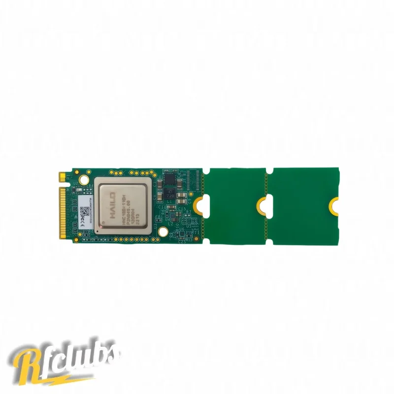 Hailo-8 M.2 AI Accelerator Module 26 TOPS PCIe Gen 3 x4 Industrial-Grade -40℃ to +85℃ for Edge Systems