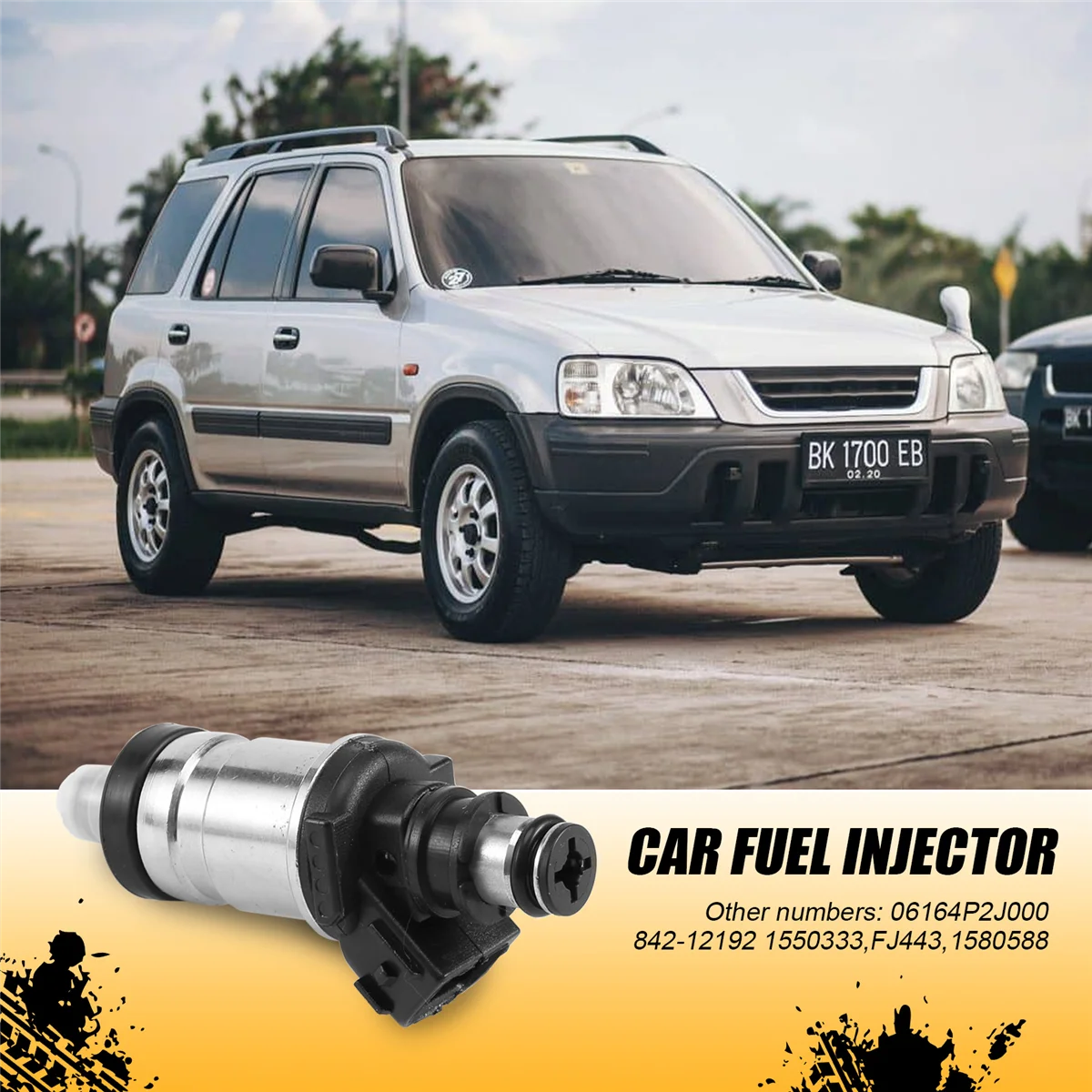 

Durable 4X Fuel Injectors for Honda Odyssey Acura CRV Civic Accord 1.6L,1.8L