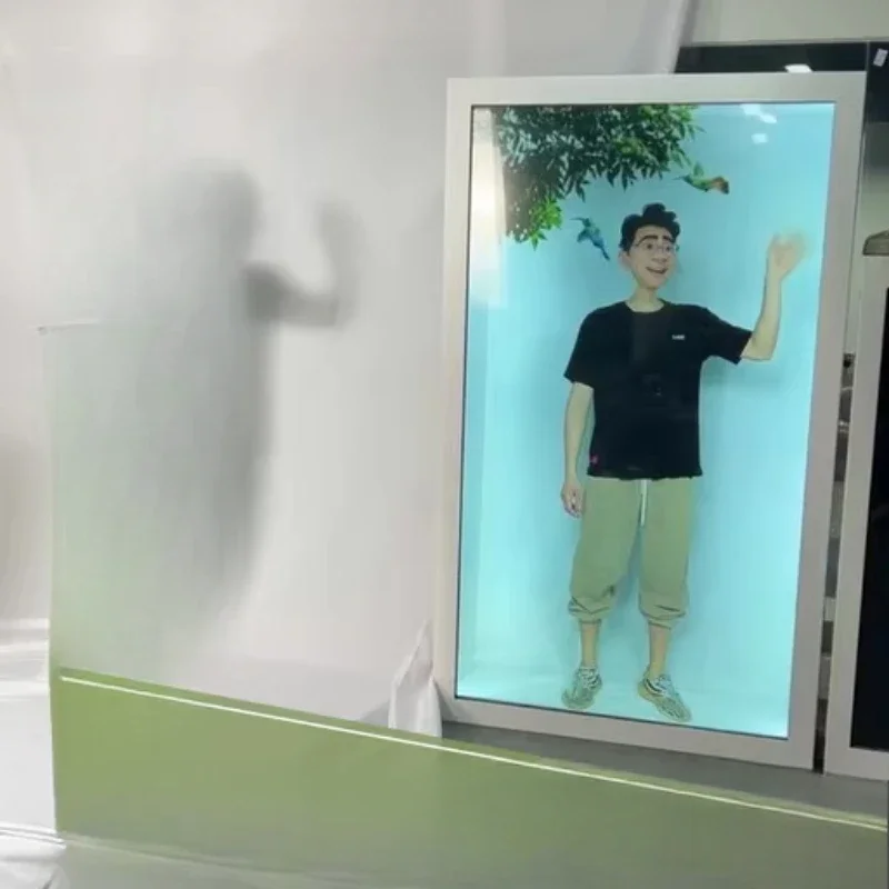 AI human body replica machine 3D holographic warehouse 3D holographic virtual human cabin H-BOX holographic cabin