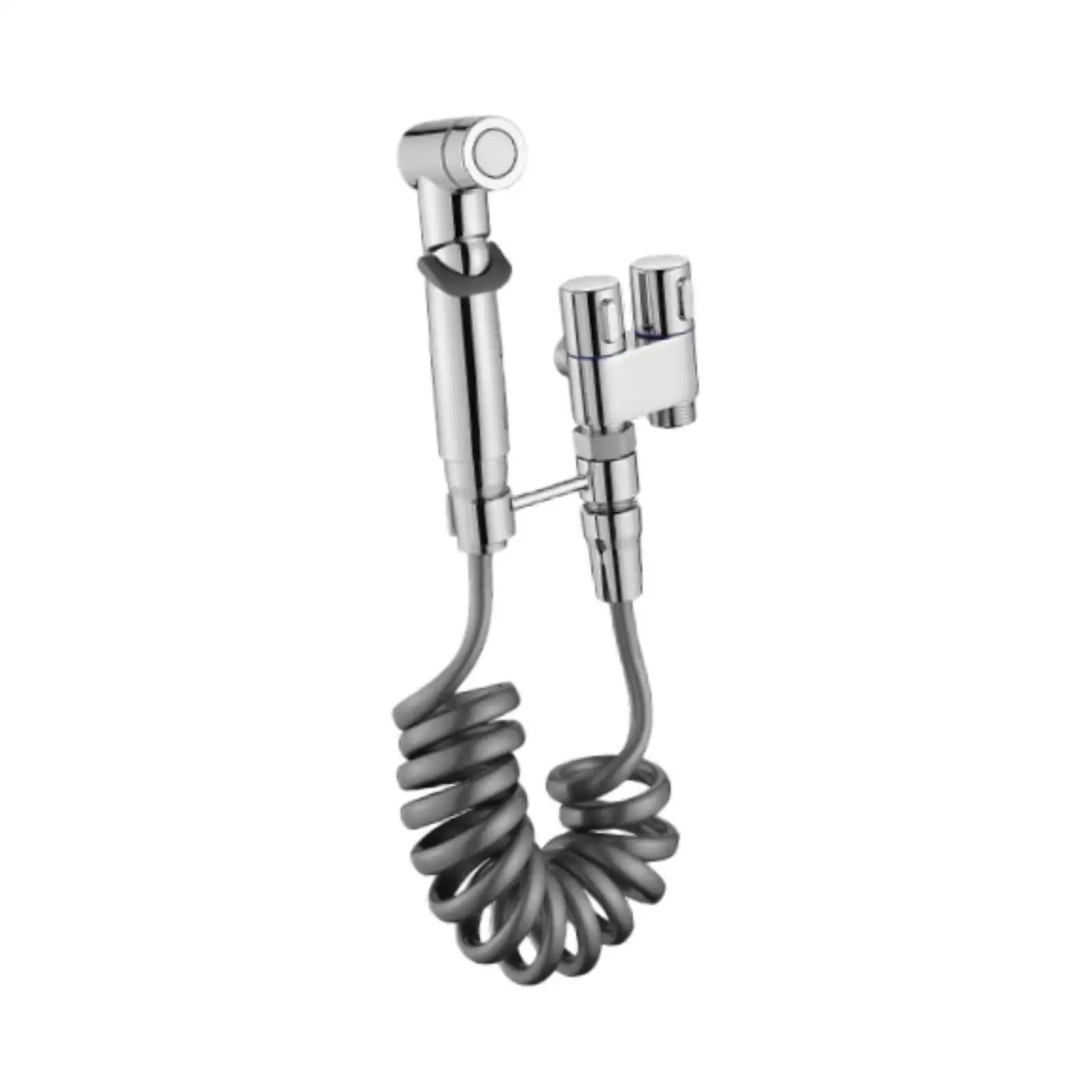 Bidet Sprayer Hand Sprayer 1 in 2 Out Portable Bidet Attachment for Baby Shower