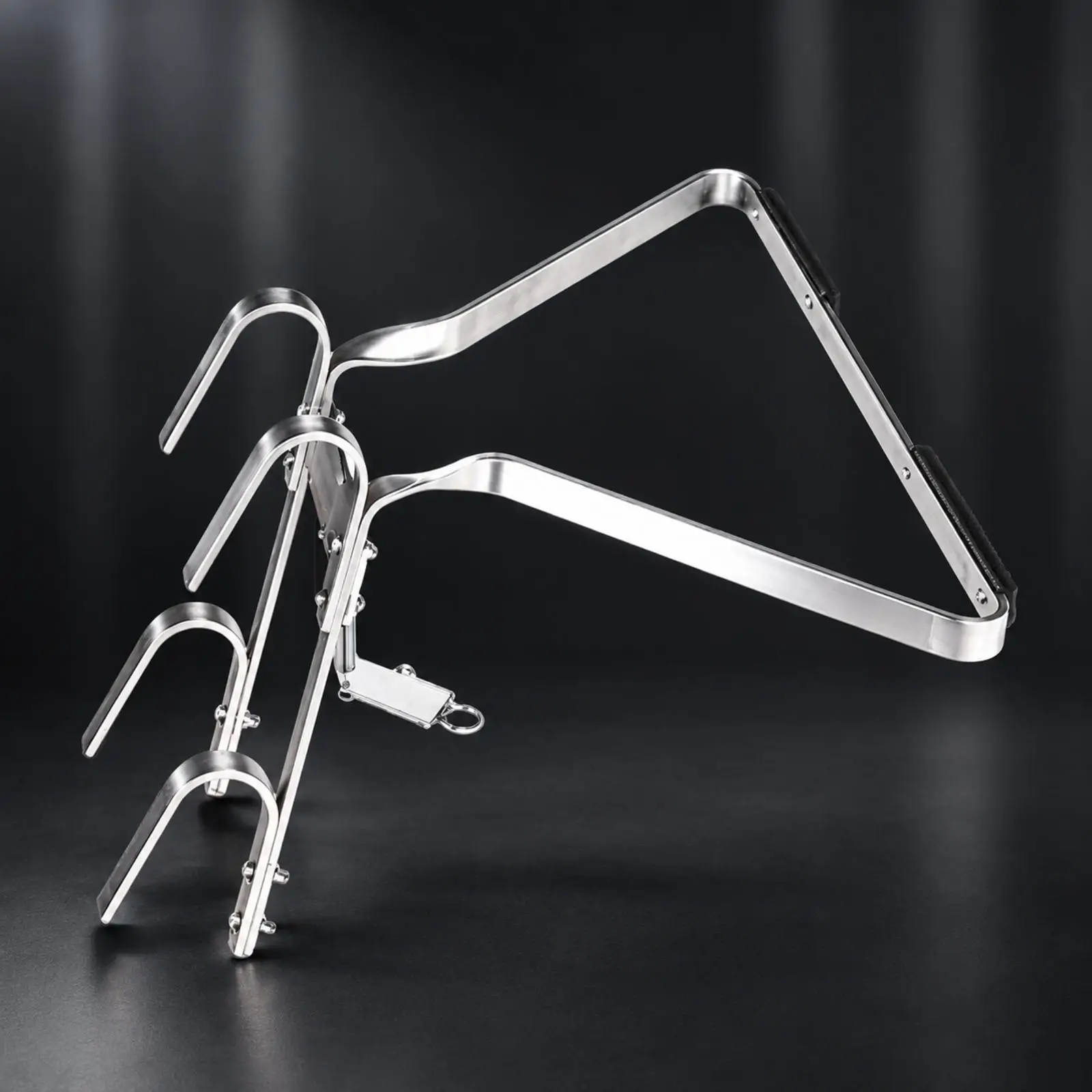 Ladder Stabilizer Standoff Bracket Aluminum Alloy Foldable Wall Spacer for Ladder Support Anti Slip Pad for Maintenance