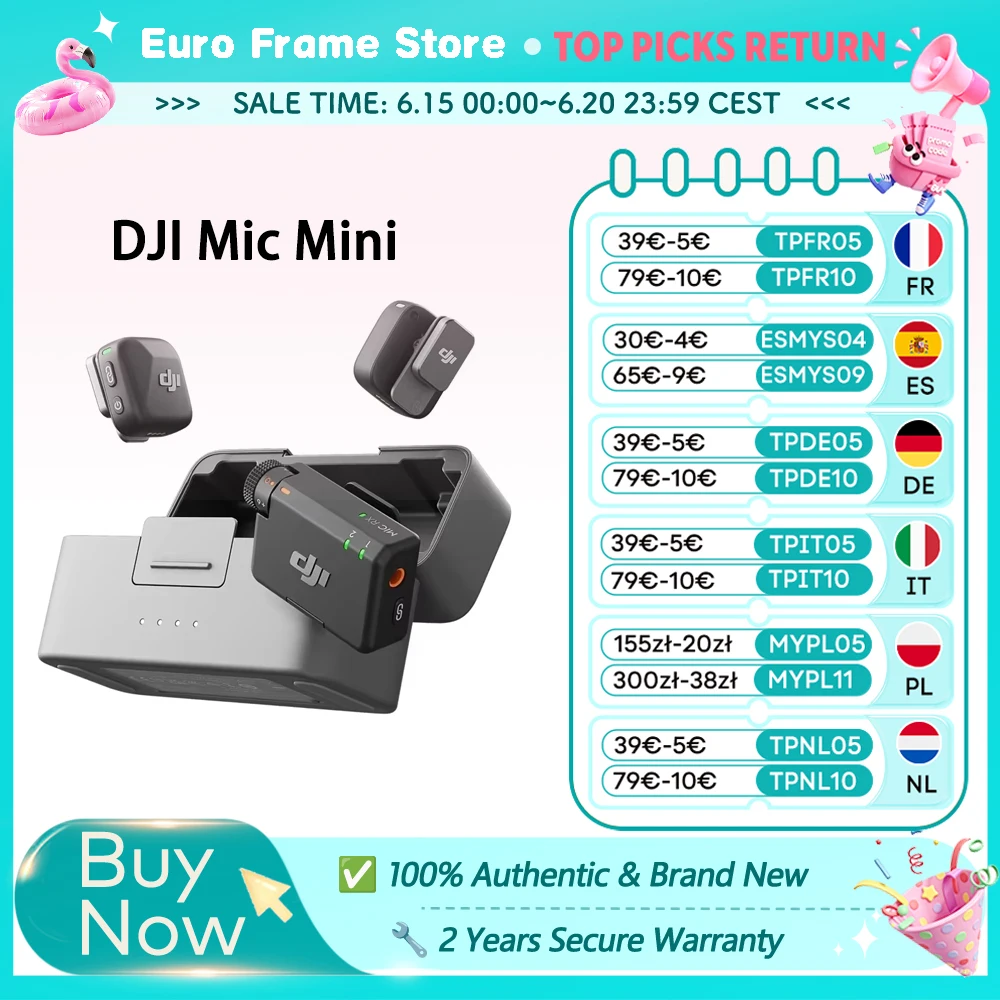 Micrófono sin cable DJI Mic Mini