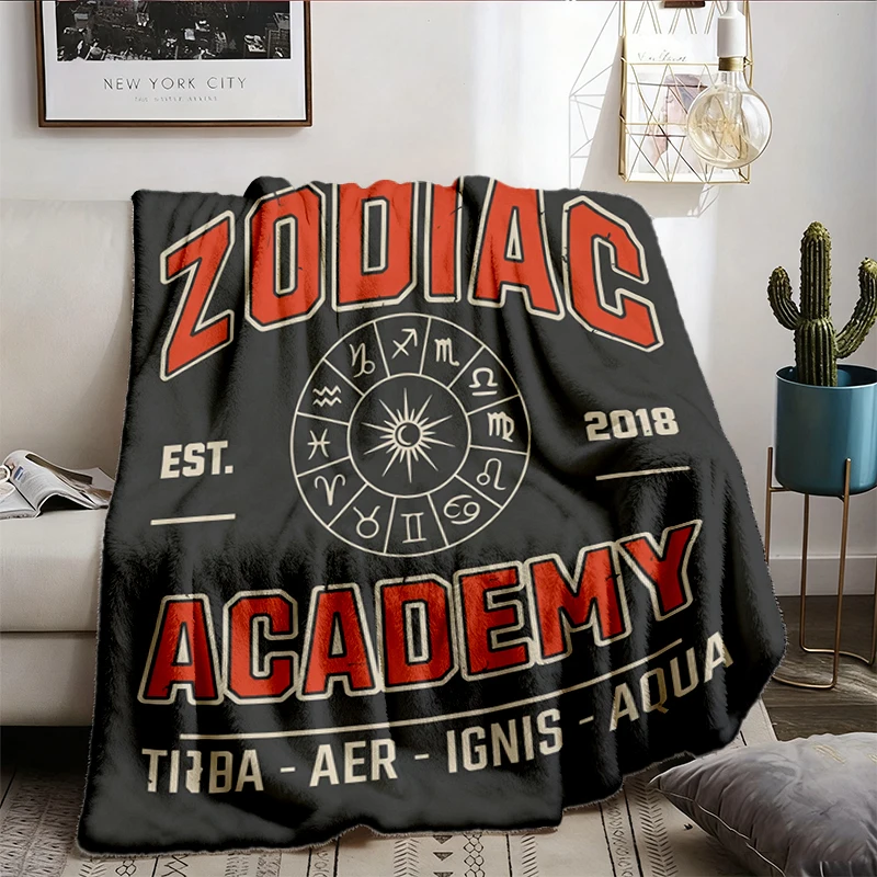 Zodiac Academy Solaria Comfort Comfy Blanket, Zodiac Academy Merch, Vega Twins Flannel Blanket, Zodiac Signs, Ruthless