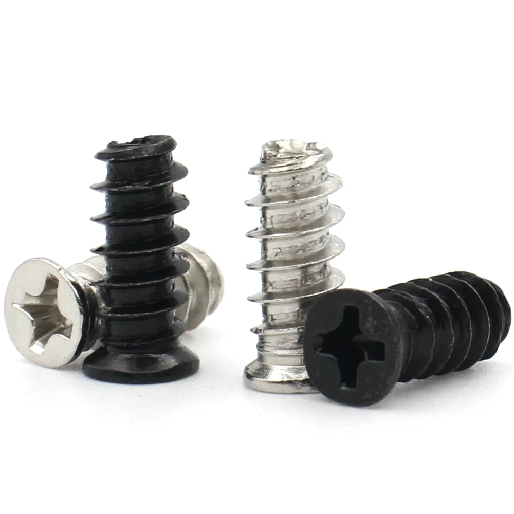 

10/100PCS Small Head Screws for PC Cooling Fan Mounting sizes M5×8/10/12/14/16mm