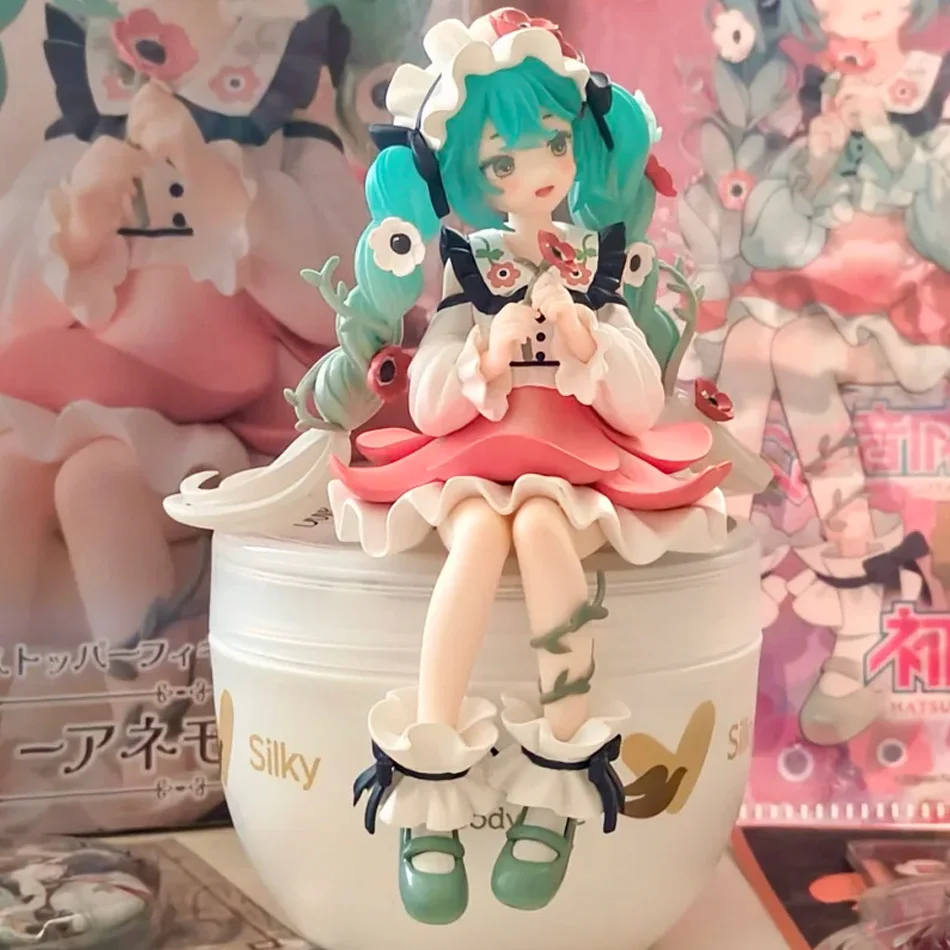 Anime Figure Hatsune Miku Noodle Stopper Figure 2025 Spring Festival Ver. Action Figurine Collector Model Doll