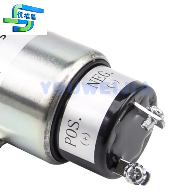 MODEL1751 diesel generator stop solenoid valve digital fire shutdown oil shutdown switch generator accessories DC 12V 24V