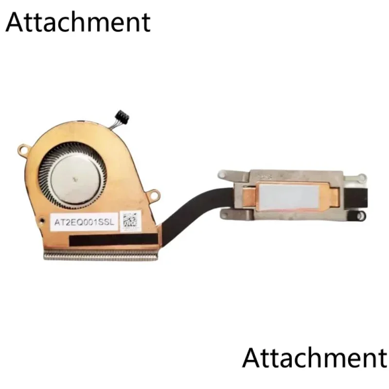 Nouveau dissipateur thermique de refroidissement CPU avec refroidisseur de ventilateur pour Dell Latitude E7300 7300 religions 0866D6 EG50040S1-CF00-S9A DC28000NDS0