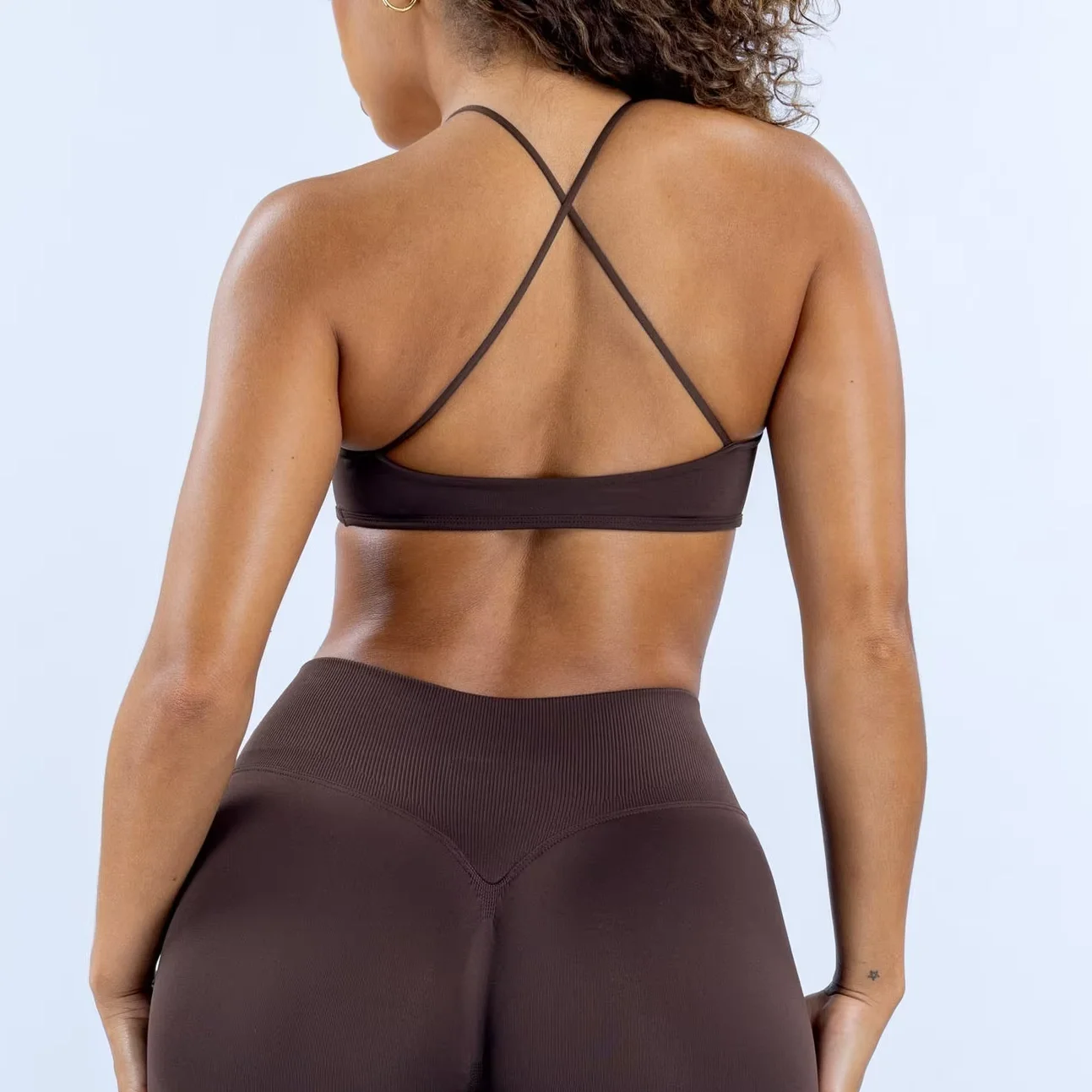 حمالة صدر رياضية من BLAZEMOVE Vision، ملابس داخلية نسائية بدون خياطة، ملابس داخلية للصالة الرياضية واللياقة البدنية والجري، سترة يوجا متقاطعة الظهر #1