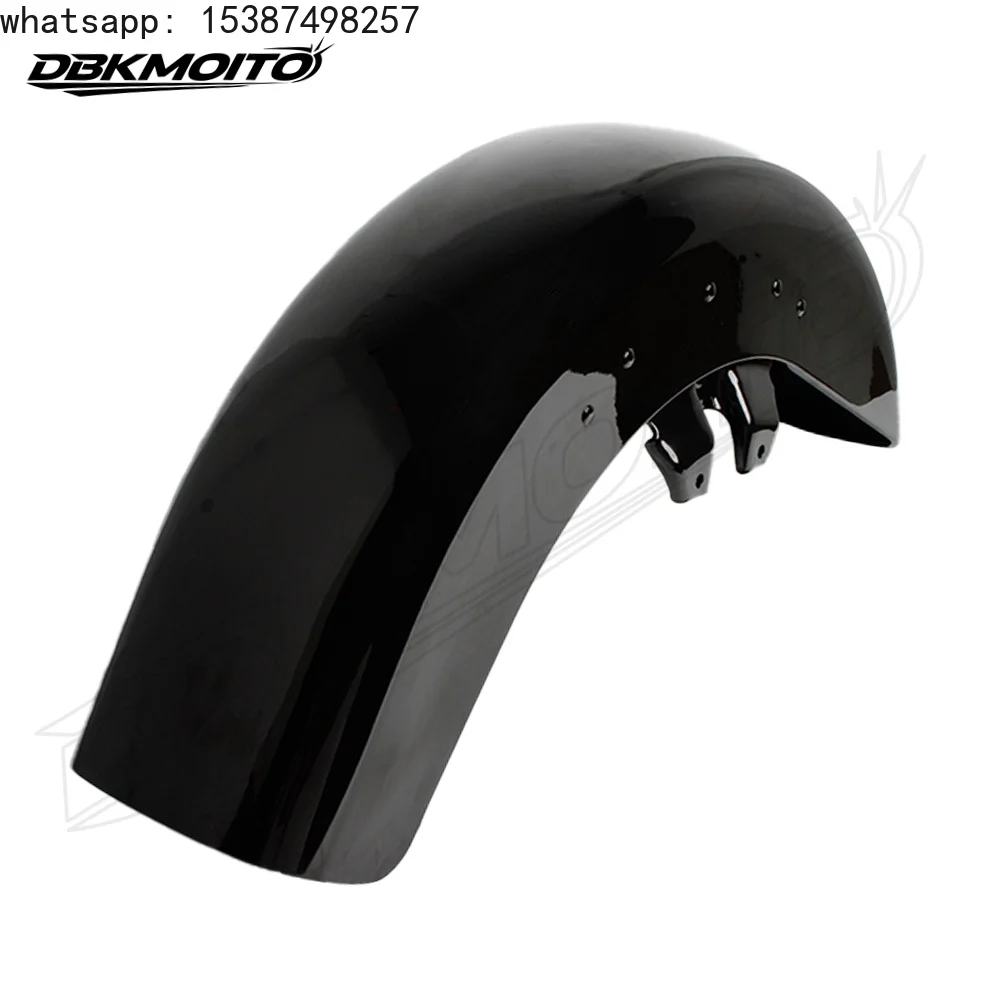 For Rust-proof Steel 19 Inch Front Mudguard Fender Extension for Harley Touring Road King Electra Glide