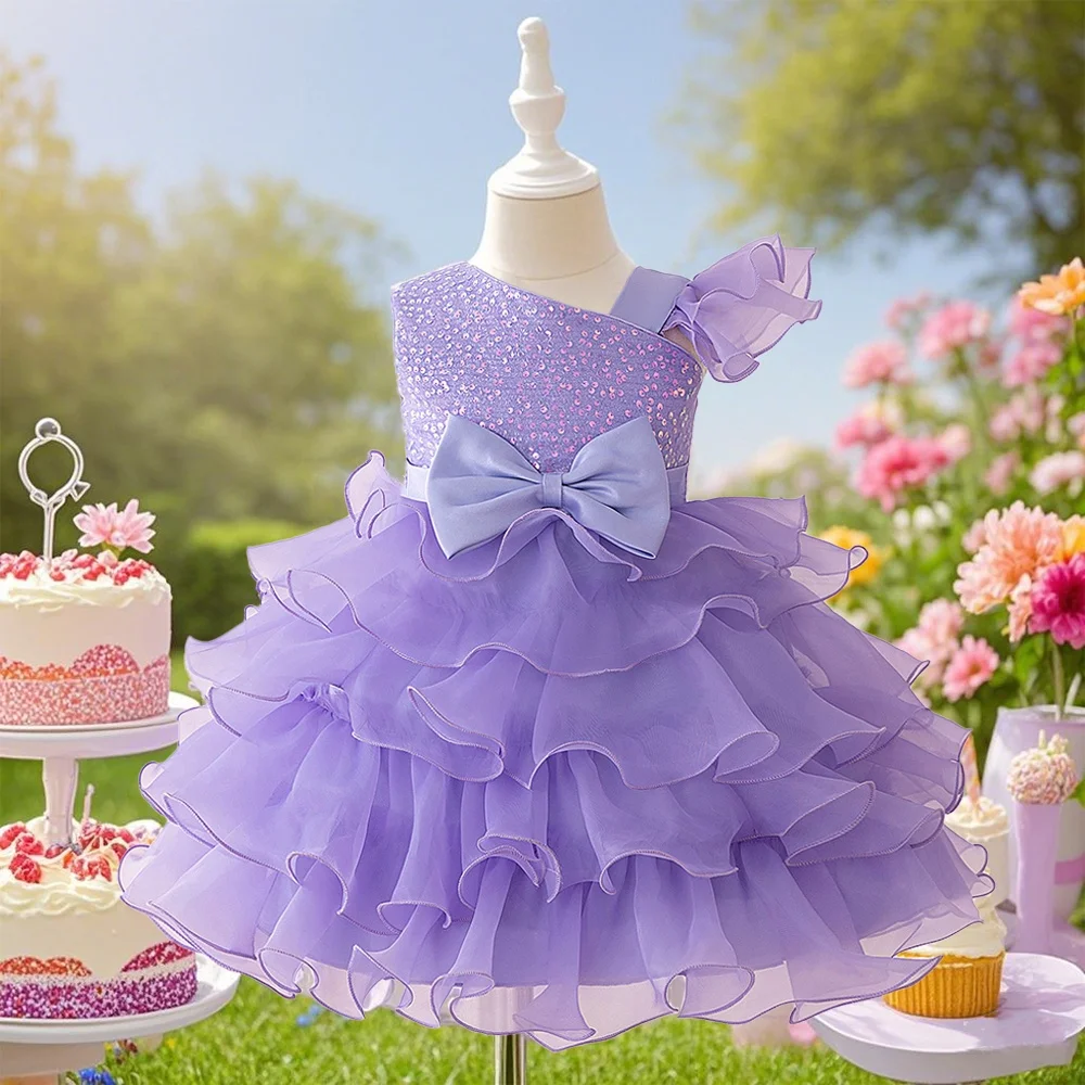 

Girl's Sweet Cake Skirt Romantic Fairy Tale World Princess Skirt Suitable for Birthday Gifts Birthday Parties Photography