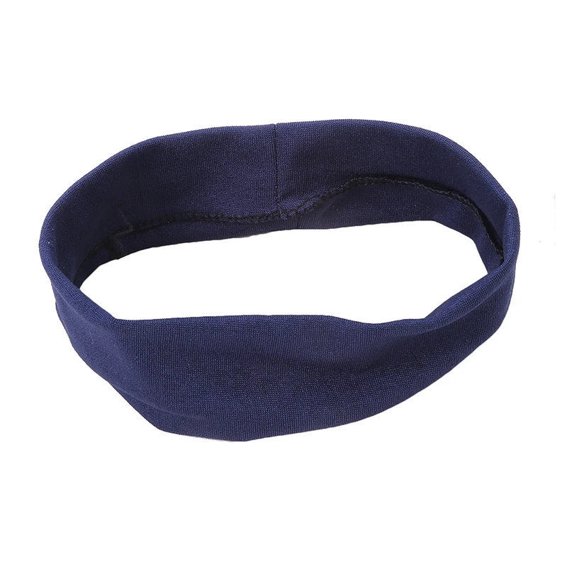 Headbands esportivos ajustáveis para mulheres e homens, headbands de ioga, correndo, suor, elástico, monocromático, bandas de cabelo, simples, verão, 7 peças por lote