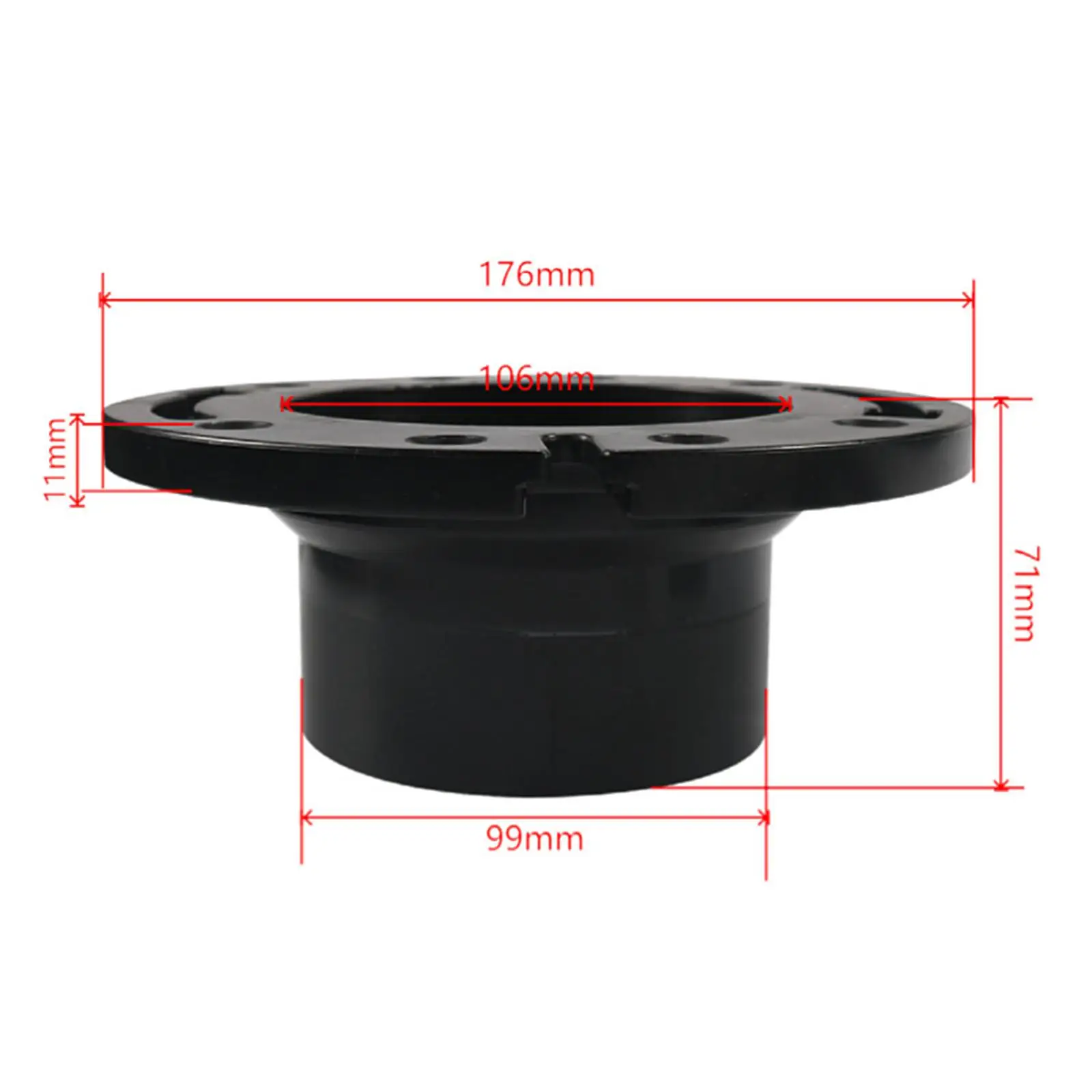 Universal RV Toilet Seal Flange Kit Combination Leakproof Gasket Repair for Caravan 300 310 320 Model