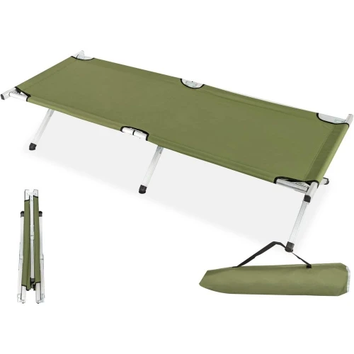 Folding Camping Cot,Outdoor Portable Camp Bed, Sleeping Cots