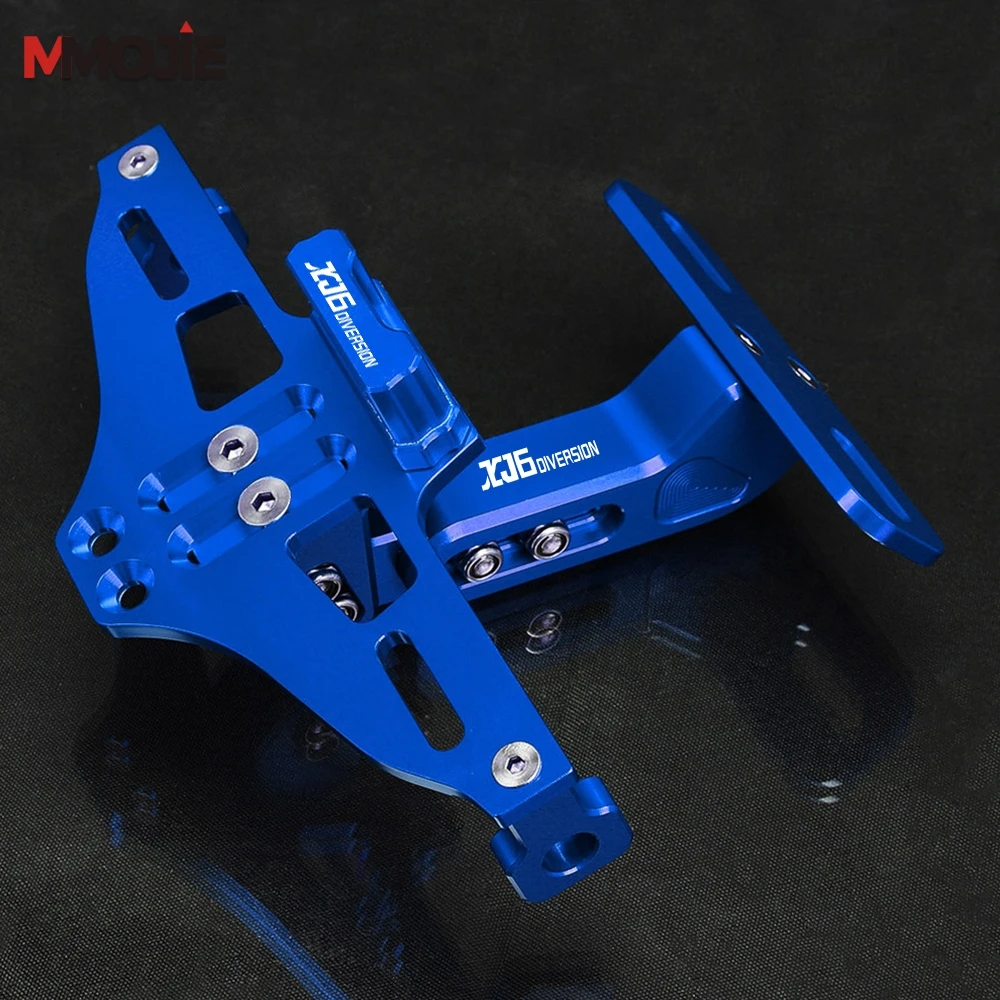

License Plate Holder Number Plate Frame LED Light Bracket Turn Signal FOR Yamaha XJ6 DIVERSION XJ6DIVERSION 2009-2025 2023 2024