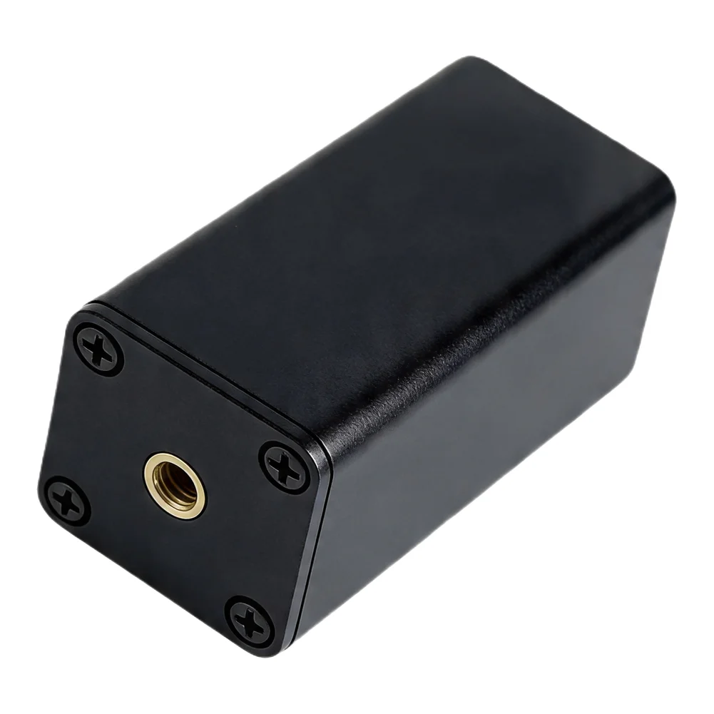 Black Audio Isolator Ground Loop Noise For Eliminator With 3.5mm AUX Female Jack For Car Speaker System Hum Reduction Tool