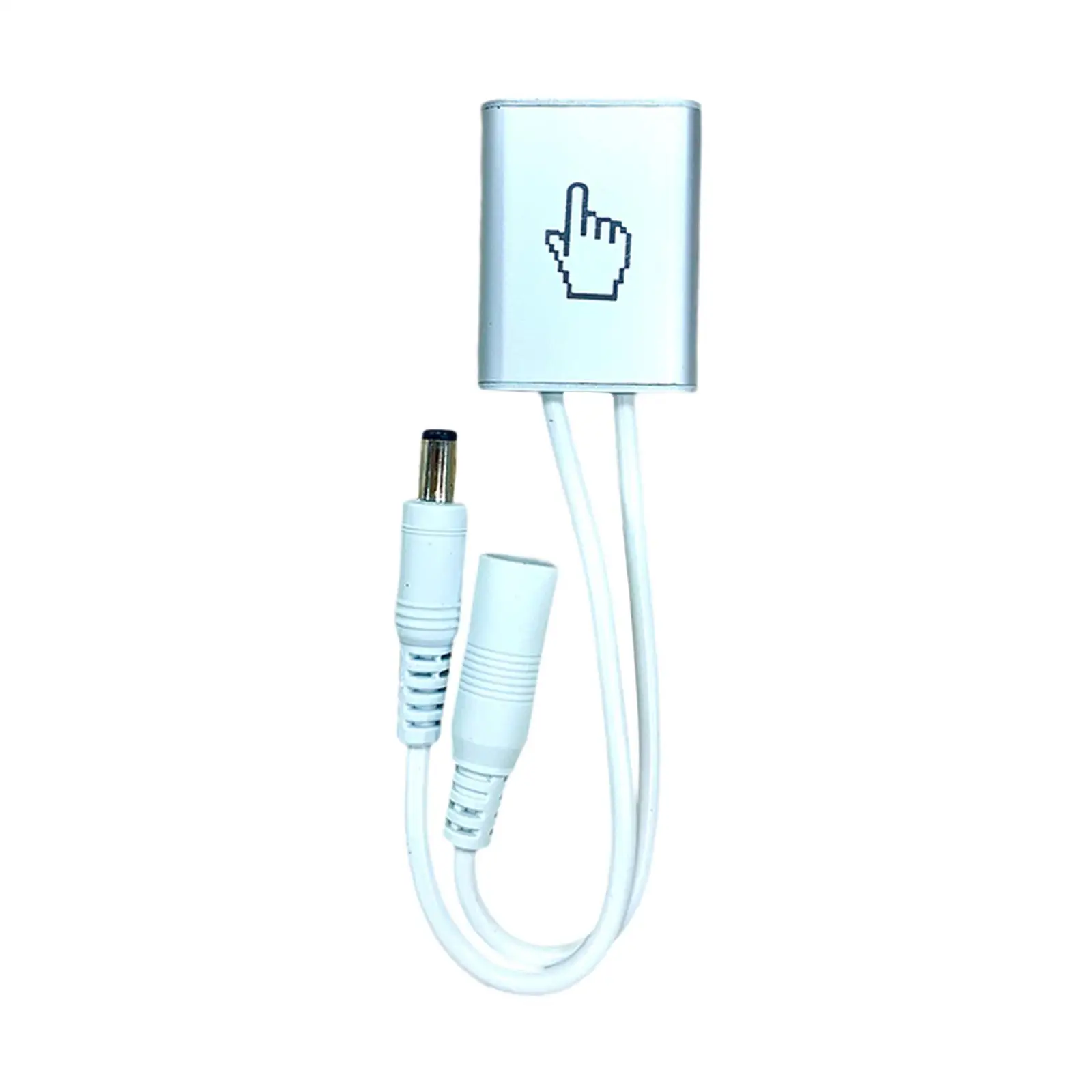 LED Controller Touch Sensitive Dimmer Single Channel ABS Light Adjustment for Led Lights for Room Use