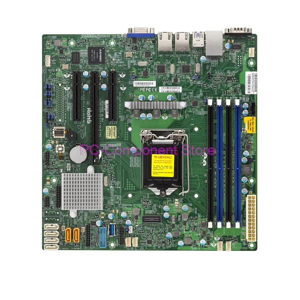 Single-channel Motherboard For Supermicro X11SSL-F Server Micro-ATX E3-1200 V6/V5 C232 USB 3.0 LGA1151