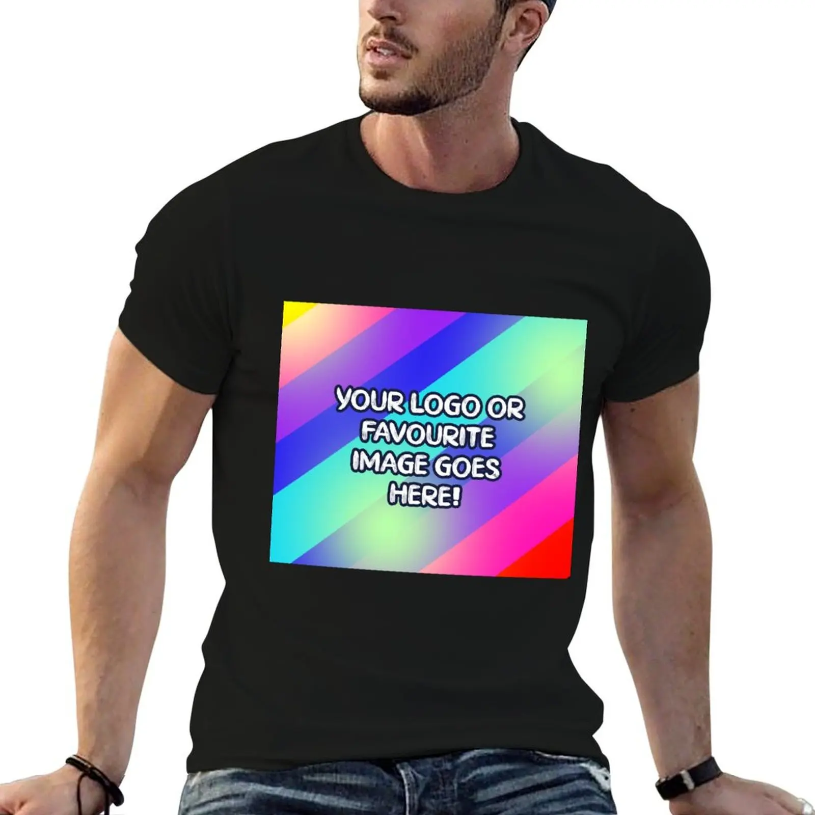 Make your own custom images, texts, logos, designs, memes, photos, posters Custom T-Shirt Plus Size Lightweight Top
