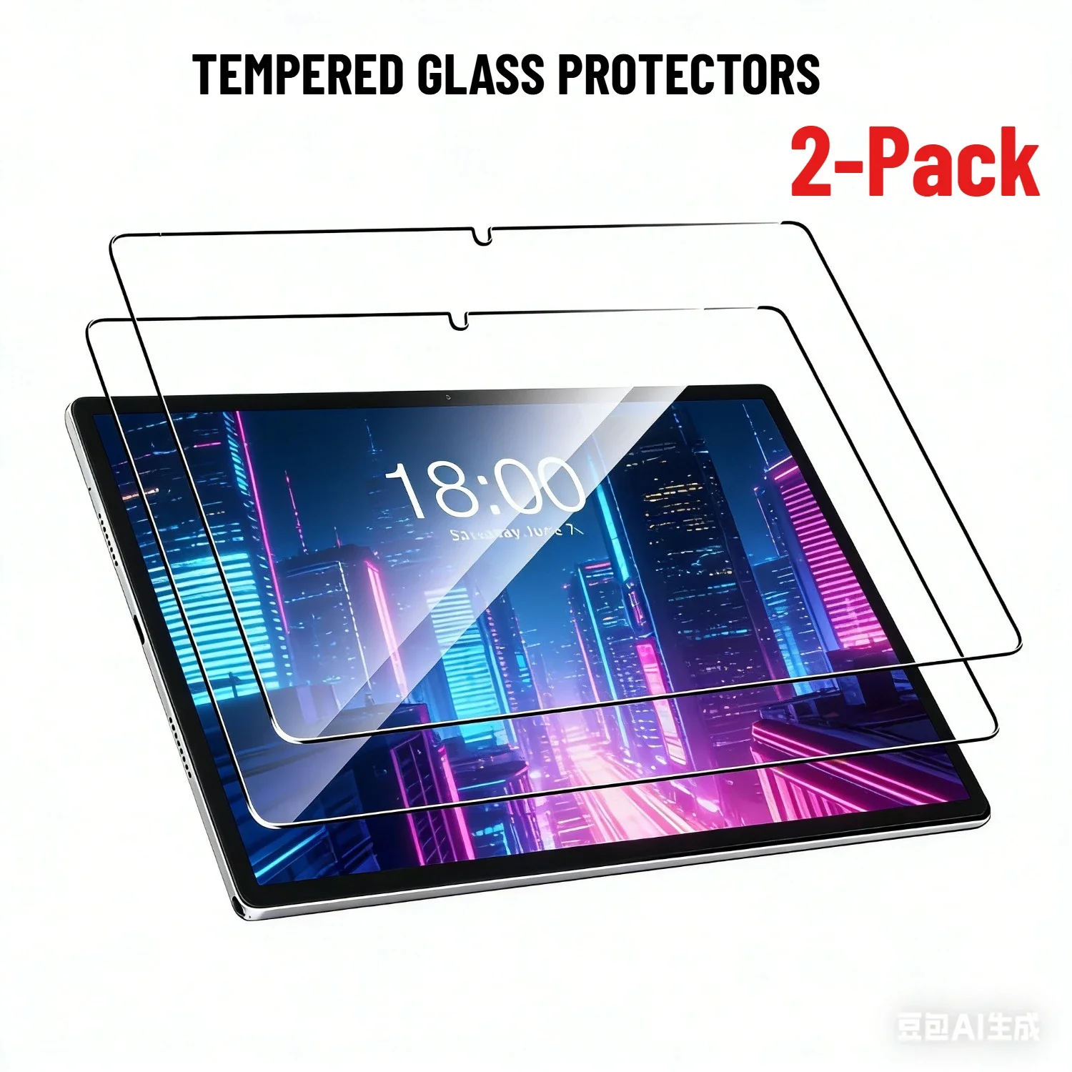 

Набор из 2 защитных стекол для Samsung Galaxy Tab A11 A9 Plus, HD-прозрачные, с защитой от царапин, для A11+ A9+ A8 A9 Plus Lite