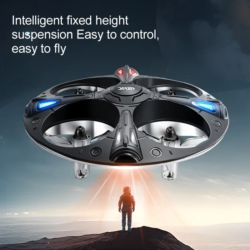 4DRC Neue V43 Mini UFO RC Drone Mit LED Licht Höhe Halten Quadcopter Anti-kollision Induktion Eders RC Spielzeug für Jungen Kinder